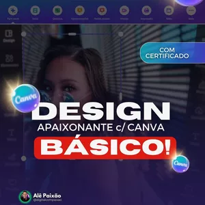 Imagen de portada para Curso online ¡Design Apaixonante! - (Básico)