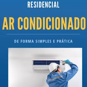 Imagem de capa para o Ebook Guia Completo para Manutenção de Ar Condicionado Residencial