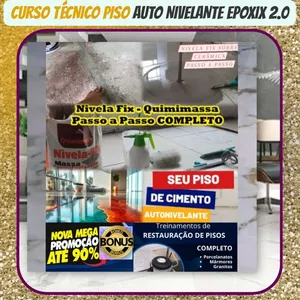 CURSO TÉCNICO PISO AUTO NÍVELANTE EPÓXI 2.0