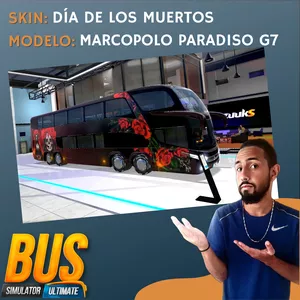 Imagen de portada para Curso online Skin Día De Los Muertos - Marcopolo Paradiso G7