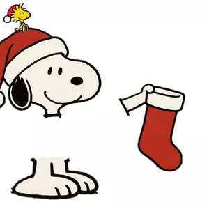 Imagem de capa para o Ebook Snoopy natal para imprimir