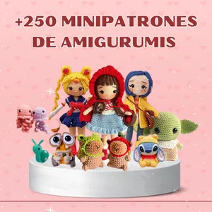 Imagen de portada para Ebook Ebook de +250 MINIPATRONES DE AMIGURUMIS