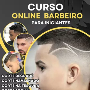 Imagem de capa para o Curso online Curso de barbeiro para iniciantes 
