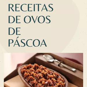 Imagem de capa para o Ebook RECEITAS DE OVOS DE PÁSCOA