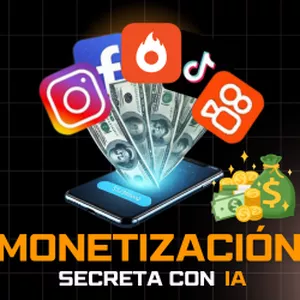Imagen de portada para Curso online Monetización Secreta con IA 