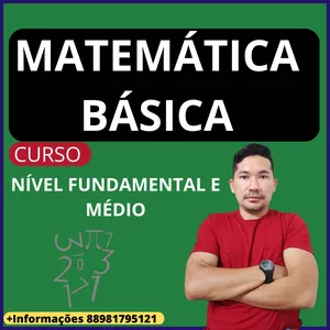 Imagem de capa para o Curso online CURSO DE MATEMÁTICA BÁSICA|FUNDAMENTAL E MÉDIO