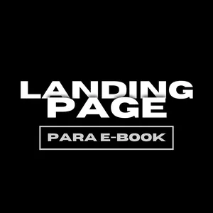 Imagem de capa para o Ebook LANDING PAGE para e-book
