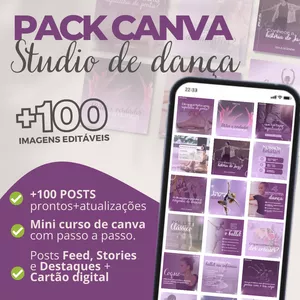 Imagem do curso Pack Canva STUDIO DE DANÇA