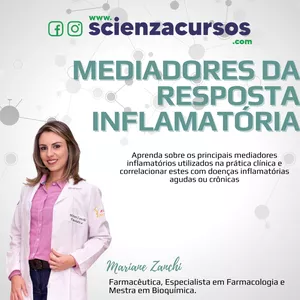Imagem de capa para o Curso online MEDIADORES DA RESPOSTA INFLAMATÓRIA
