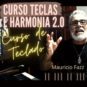 Imagem de capa para o Curso online Curso de Teclado e Piano Prático - Teclas e Harmonia