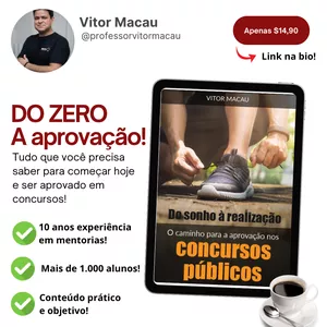 Imagem de capa para o Ebook Tudo que você precisa saber para ser aprovado em concursos públicos!