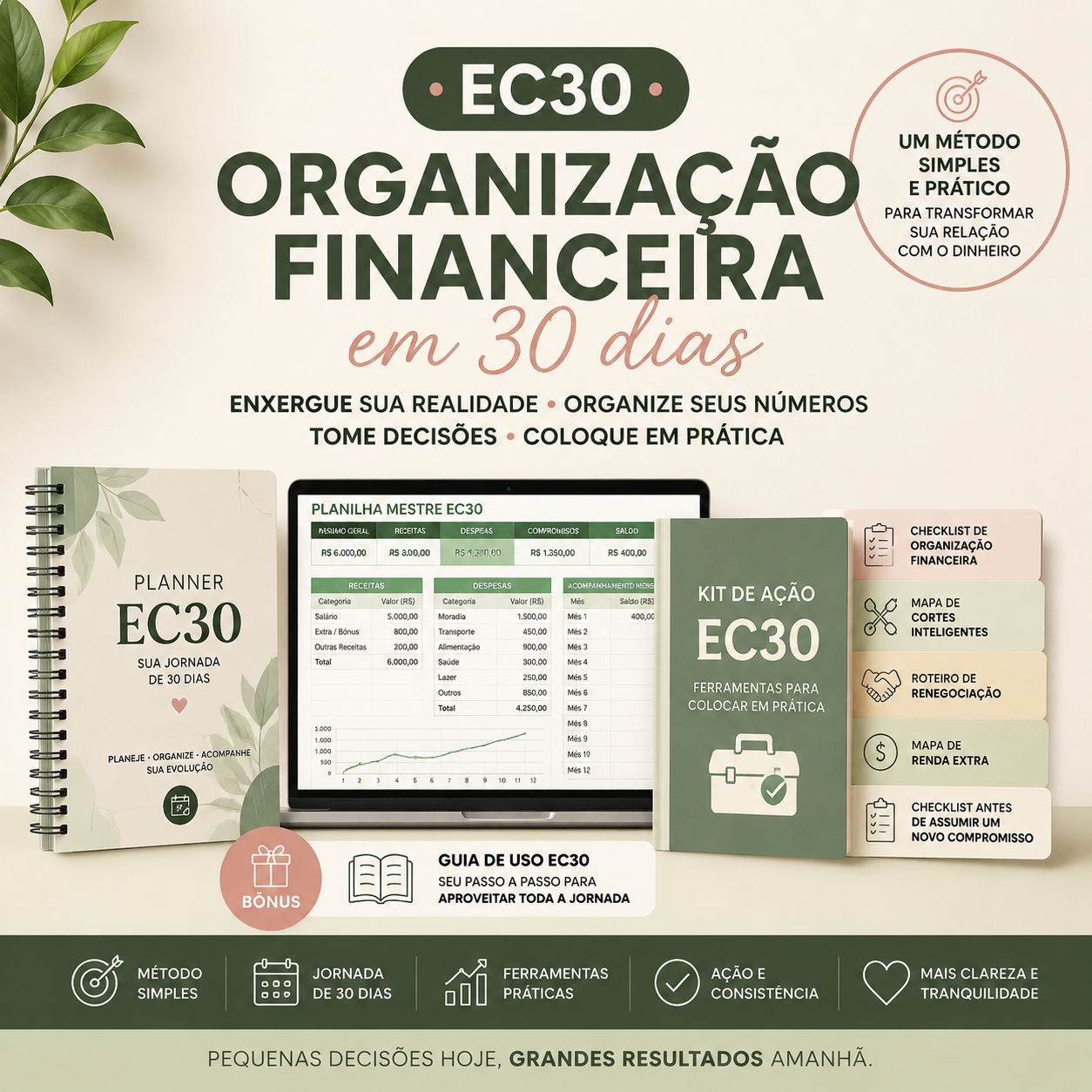 Imagem do curso EC30 — Organização Financeira em 30 Dias