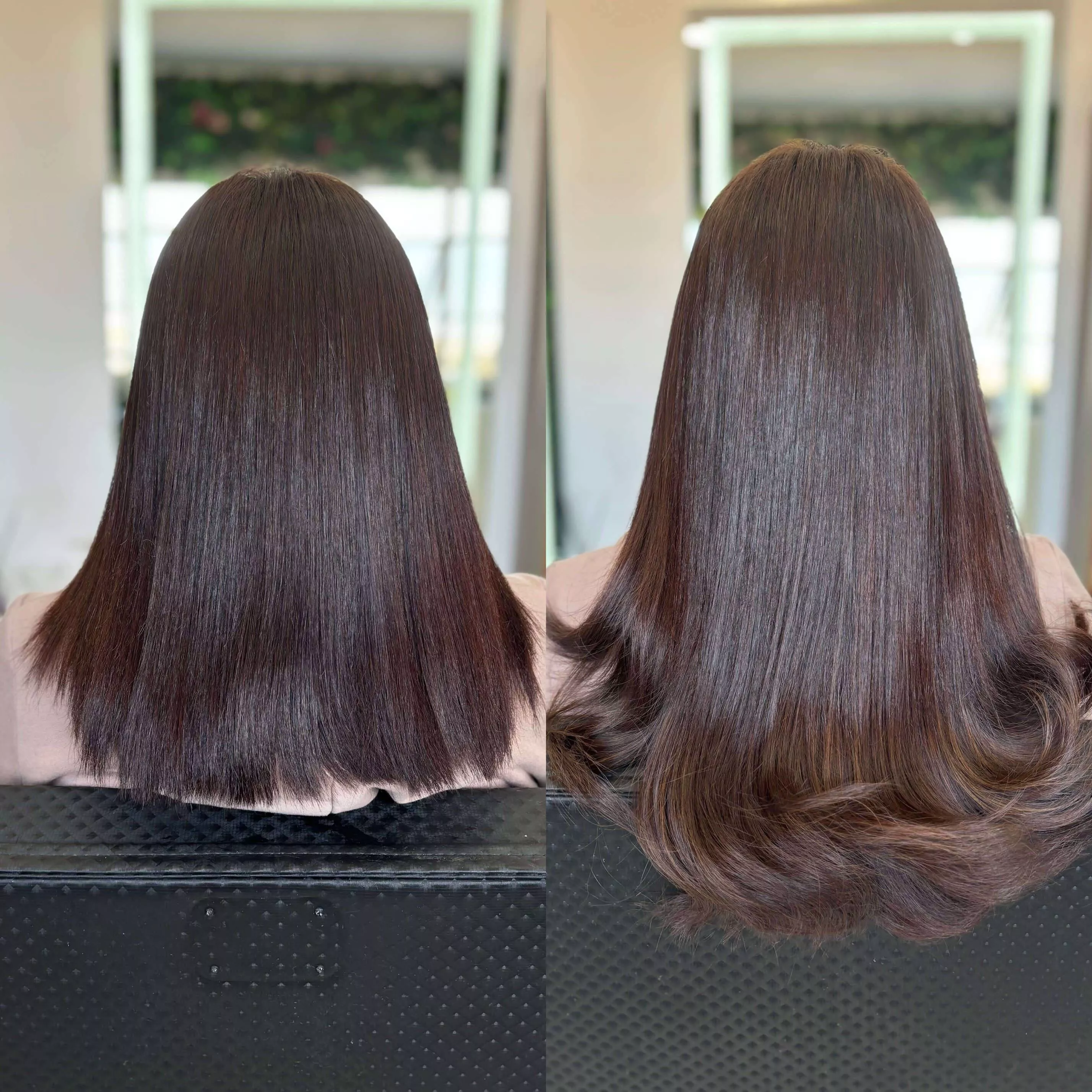 Antes e depois Técnica Ultra Fina