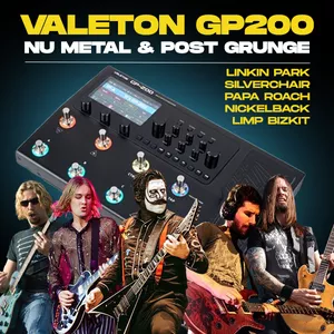 Imagem de capa para o Ebook Valeton Gp 200 - Nu Metal &amp; Post Grunge Pack