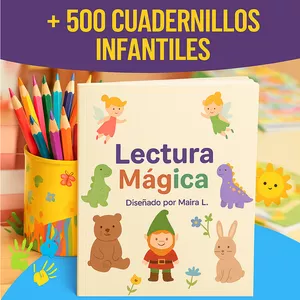 Imagen de portada para Ebook Mas de 500 Cuadernillos infantiles
