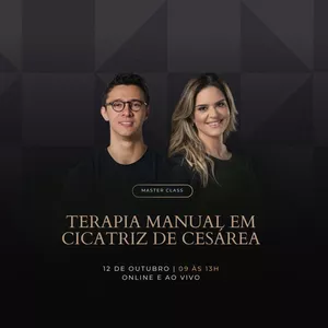 Imagem de capa para o Curso online Master Class de "Terapia Manual em Cicatriz de Cesárea: Evidências Atuais e Perspectivas Futuras"