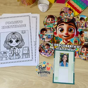 Imagem de capa para o Ebook  Projeto Identidade – Trabalhe identidade e autoestima de forma lúdica!