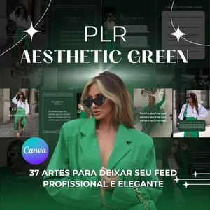 Imagem de capa para o Ebook Pack Verde Aesthetic