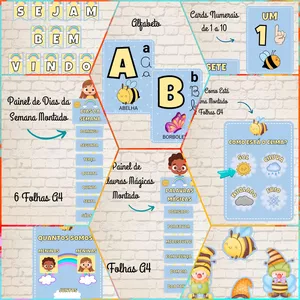 Imagem de capa para o Ebook KIT SALA ABELHINHAS 