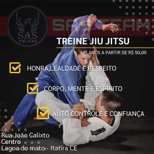 Imagem de capa para o Evento presencial JIU JITSU SAS TEAM Itatira CE 