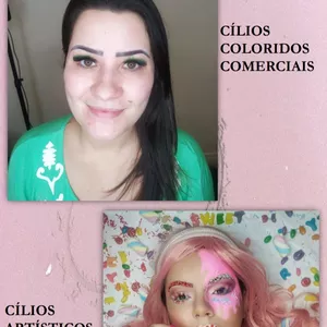 Imagem de capa para o Ebook Cílios coloridos comerciais 