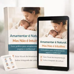 Imagem de capa para o Ebook Amamentar é Natural, Mas Não é Intuitivo