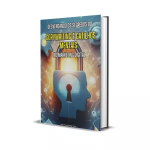 Imagem de capa para o Ebook Desvendando os Segredos do Copywriting e Gatilhos Mentais no Marketing Digital