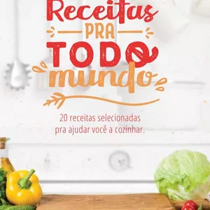 Imagem de capa para o Ebook Receitas pra tood mundo 