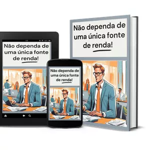 Imagem de capa para o Ebook Não dependa de uma única fonte de Renda!