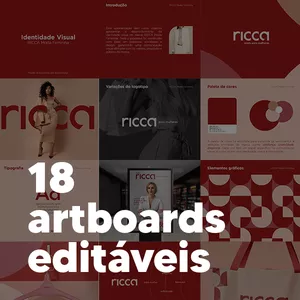 Imagem de capa para o Curso online Template de Identidade Visual