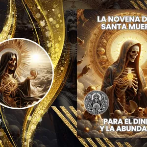 Imagen de portada para Ebook La Novena de la Santa Muerte: Para el Dinero y la Abundancia