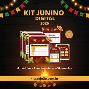 Imagem do curso Kit Digital São João 2026 