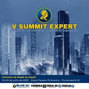 Imagem de capa para o Curso online V Summit Expert de Inovação Seminário de Perícias e Avaliações