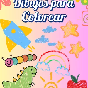 Imagen de portada para Ebook Diversión para Colorear