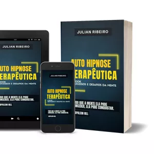 Imagem de capa para o Ebook Auto hipnose terapêutica