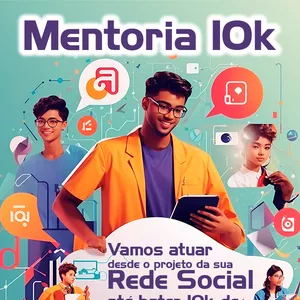 Imagem de capa para o Serviço online Mentoria 90 dias - Construa sua Presença Viral