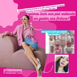 Imagen de portada para Ebook luce  un efecto de piel de porcelana 