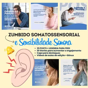 Imagem de capa para o Curso online PACK CANVA ZUMBIDO SOMATOSSENSORIAL