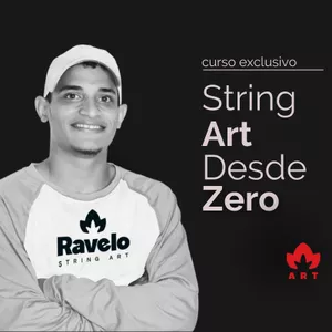 Imagem do curso String Art desde zero 