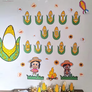 Imagem de capa para o Ebook KIT DECORATIVO FESTA DO MILHO