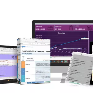 Imagem de capa para o Ebook Pack Planilhas do Excel 