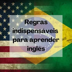 Imagem de capa para o Ebook Regras indispensáveis para aprender inglês