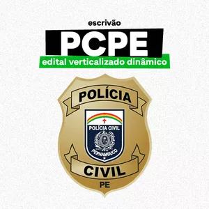 Imagem de capa para o Ebook Edital Verticalizado Dinâmico PCPE 2023 ESCRIVÃO
