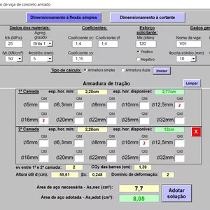 Imagem de capa para o Curso online Formulário Excel de Dimensionamento de Vigas de Concreto Armado