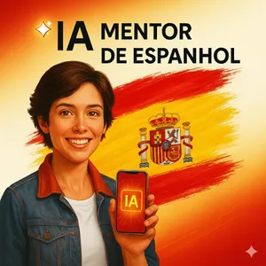 Imagem de capa para o Curso online IA Mentor de Espanhol