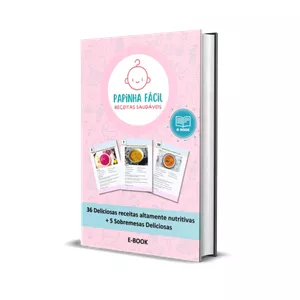 Imagem de capa para o Ebook Papinha Fácil