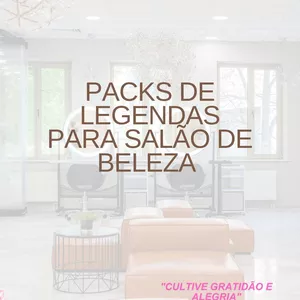Imagem de capa para o Curso online Packs de legendas para salão 