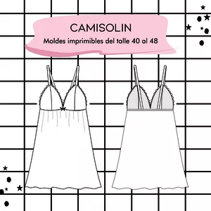 Imagen de portada para Ebook Molderia imprimible Camisolin