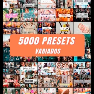 Imagem de capa para o Curso online 5000 Presets Lightroom XMP Compatível Android e Windows