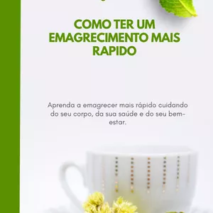 Imagem de capa para o Ebook Como Ter Um Emagrecimento Mais Rapido